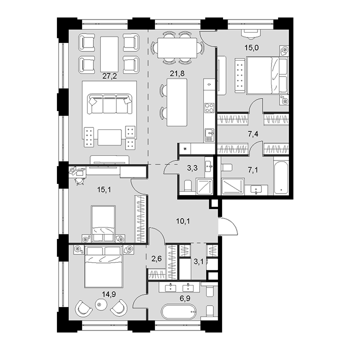 ЖК Sydney Prime, Москва | Клубный жилой комплекс «Сидней Прайм» на первой линии Москвы-реки, ГК ФСК